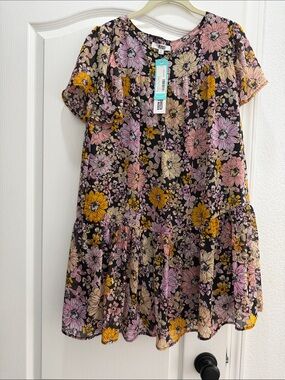 BB Dakota x Steve Madden Tiered Detail Dress